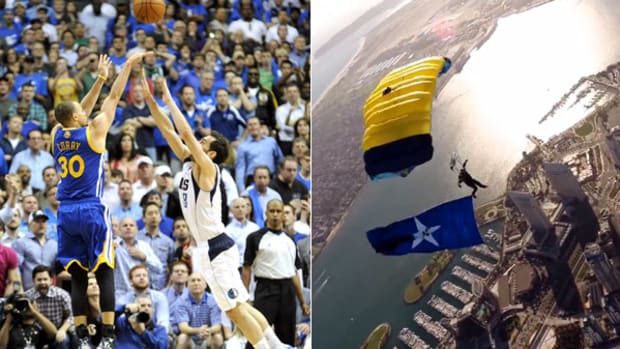 Cool Videos of the Day: Steph Curry is Clutch and Leapfrogging into Opening Day